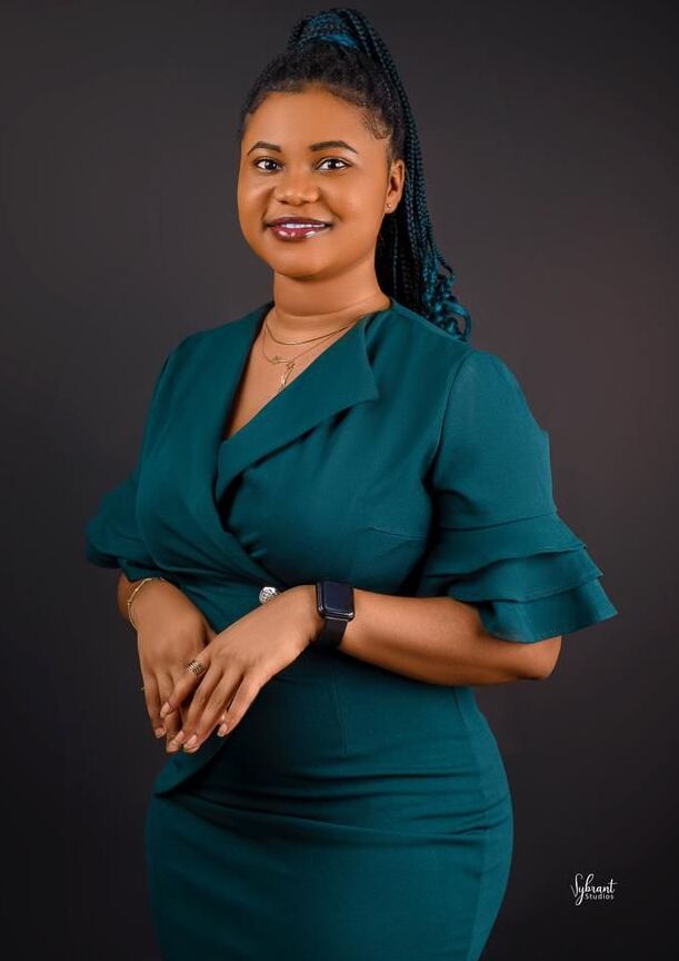 Professional with laptop